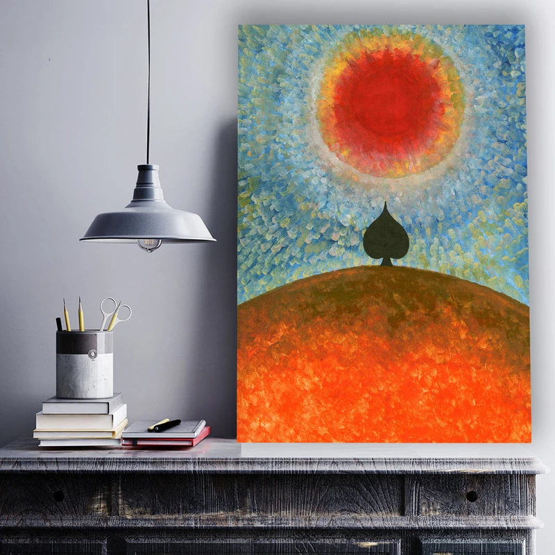 تابلو شاسی گالری استاربوی طرح ماه مدل Amazing 363