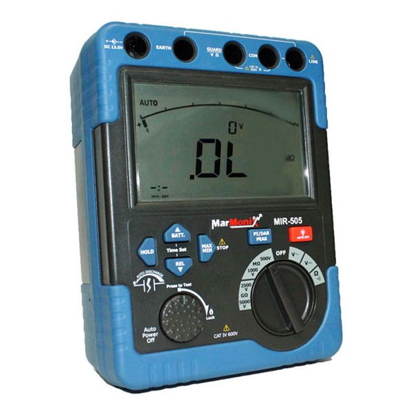تستر مقاومت عایق مارمونیکس مدل MIR-505