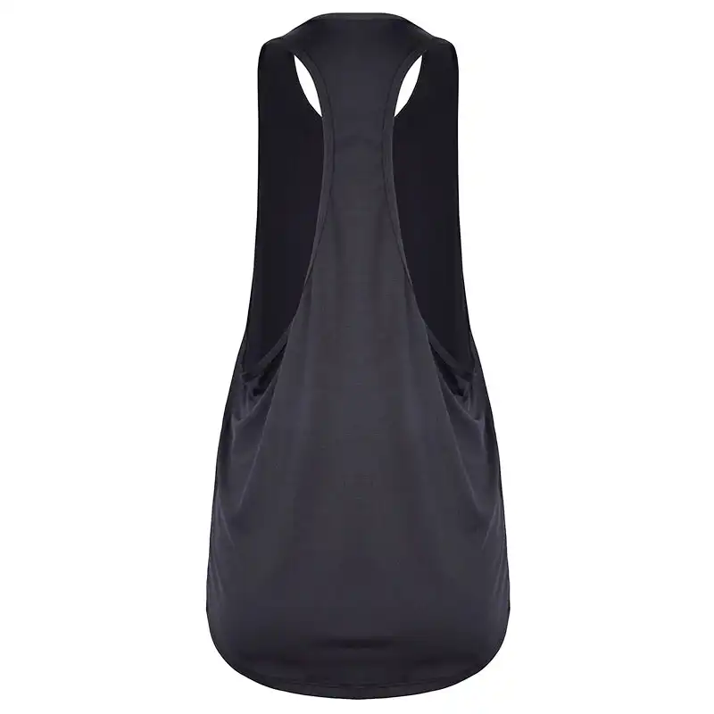 تاپ ورزشی زنانه مدل 268993334 اسپندکس رنگ مشکی براق