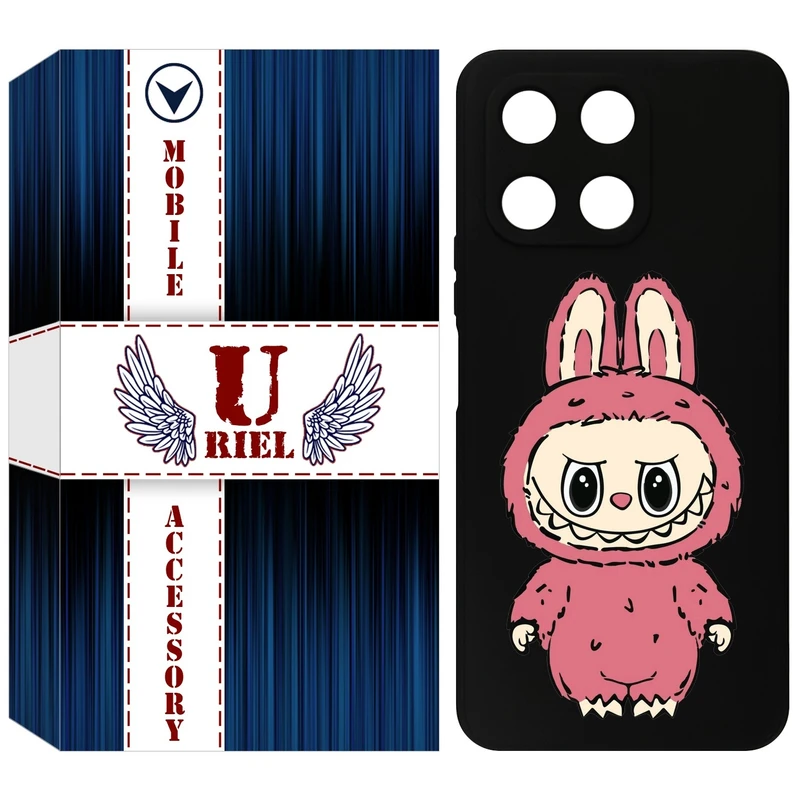 کاور یوریل قاب مدل KSH کد 149 طرح عروسک لبوبو مناسب برای گوشی موبایل آنر X6A / X6A Plus