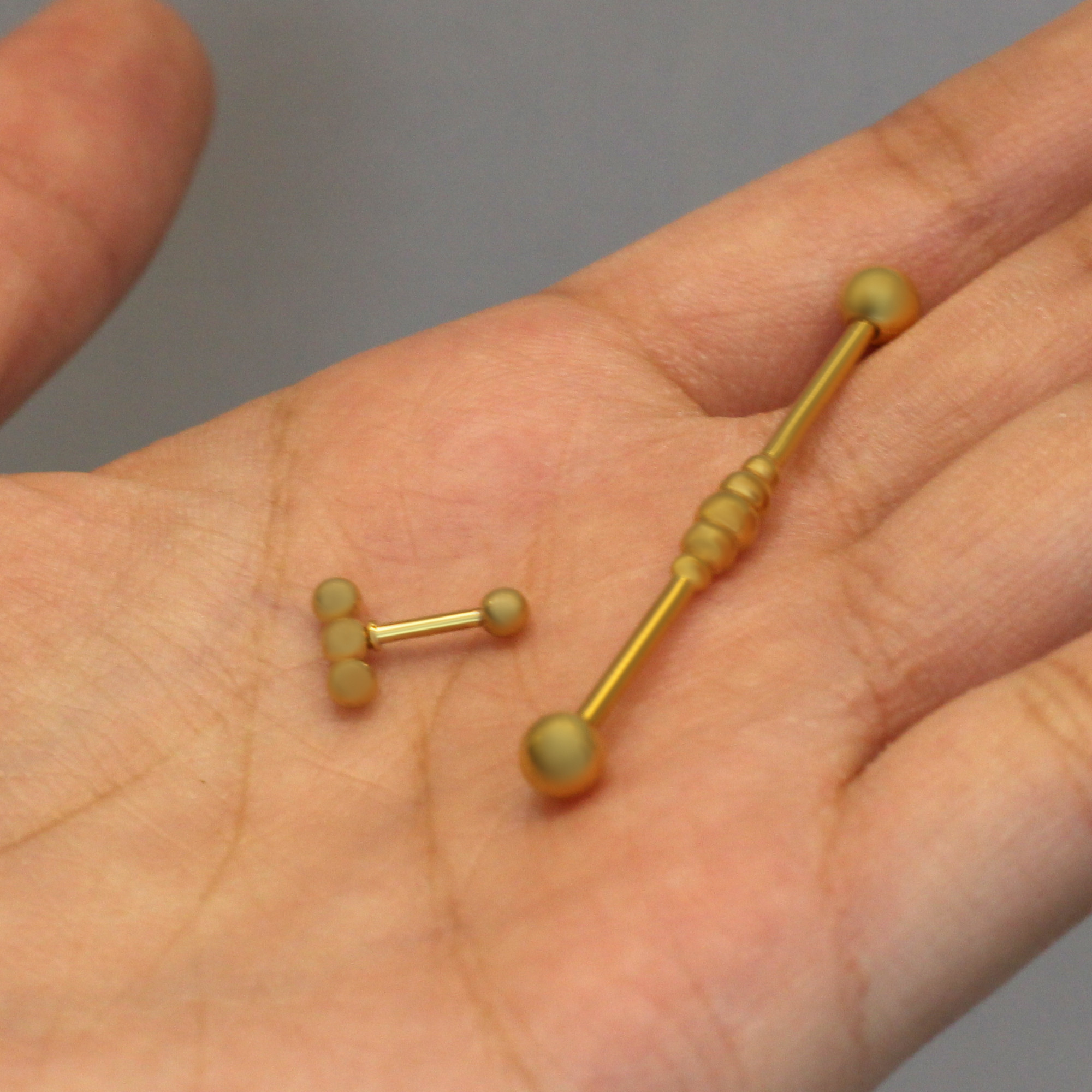 پیرسینگ گوش زنانه پایتخت مدل PS789_GO مجموعه 2 عددی پیرسینگ گوش زنانه پایتخت مدل PS789_GO مجموعه 2 عددی