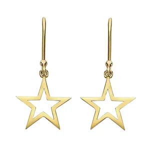 گوشواره طلا 18 عیار نیکان زر مدل GE144