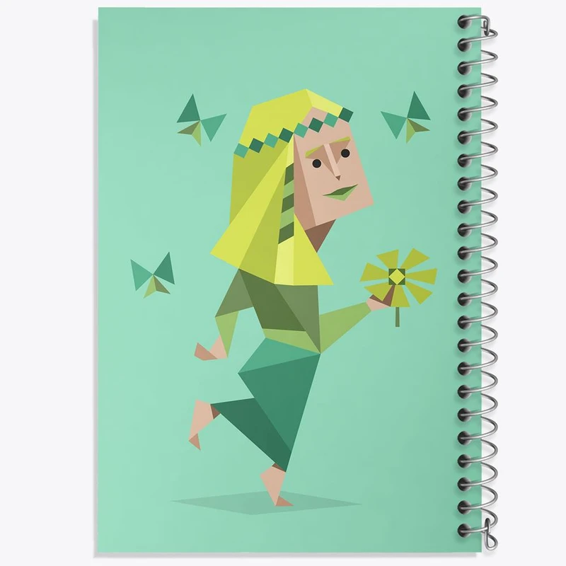 دفتر شطرنجی 50 برگ خندالو طرح تایپ شخصیتی واسطه گر INFP کد 7710