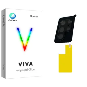 Junbo Viva Glass SFLL Back Protector For Samsung Galaxy S22 ULTRA With Camera Lens Protector