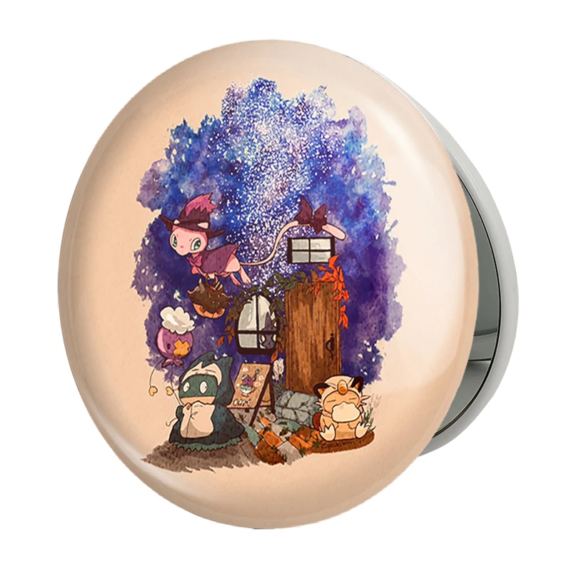 آینه جیبی خندالو طرح بازی پوکمون (pokemon) مدل تاشو کد 32727