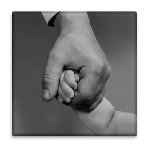 زیر لیوانی  مدل پدر و فرزند کد    4801146_3511
