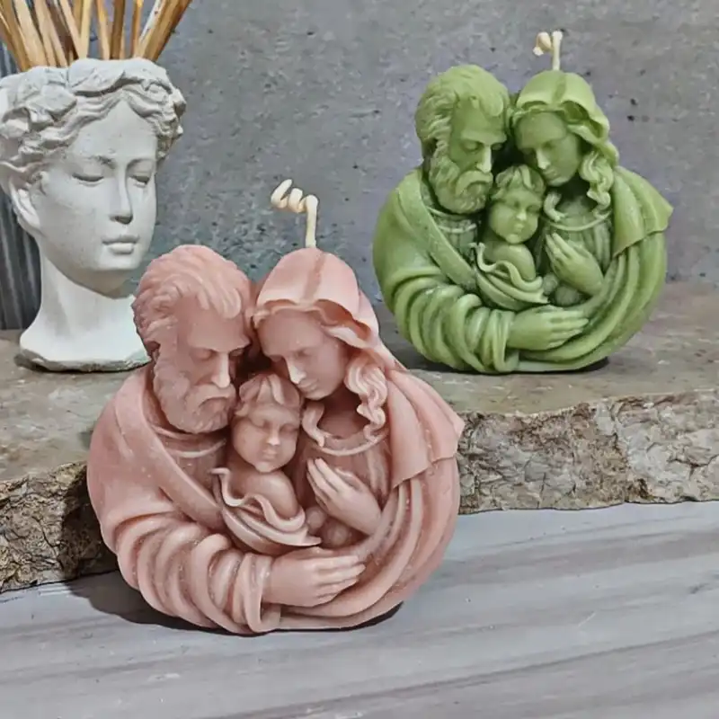 قالب شمع مدل آغوش خانواده