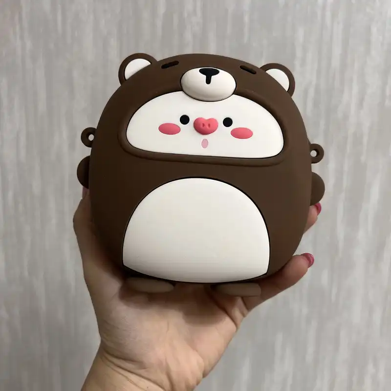 کیف رودوشی بچگانه مدل سیلیکونی فانتزی طرح لباس خرسی کیوت کد B B 3