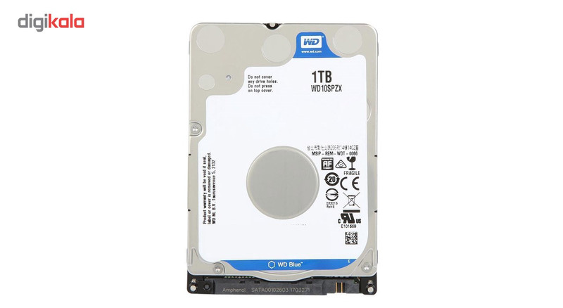 هارد اینترنال وسترن دیجیتال مدل WD10SPZX ظرفیت 1 ترابایت