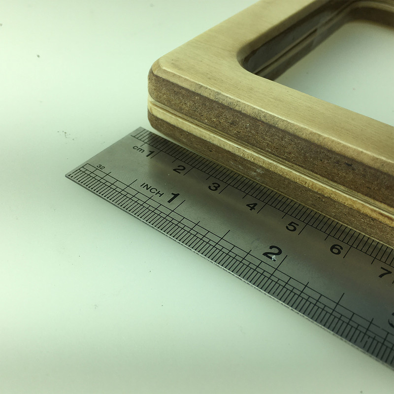 یراق کیف دوزی  مدل ذوزنقه کد Z02 بسته 2 عددی