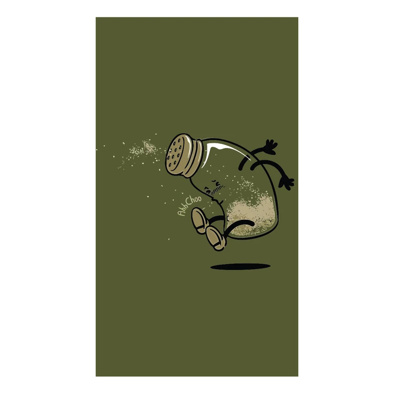 برچسب لپ تاپ پویا مارکت طرح عطسه کد 3307