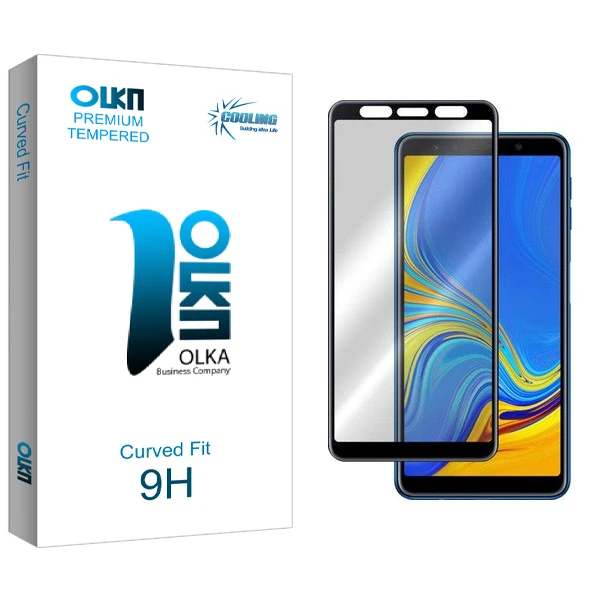 محافظ صفحه نمایش کولینگ مدل Olka glass مناسب برای گوشی موبایل سامسونگ Galaxy A7 2018 / A750