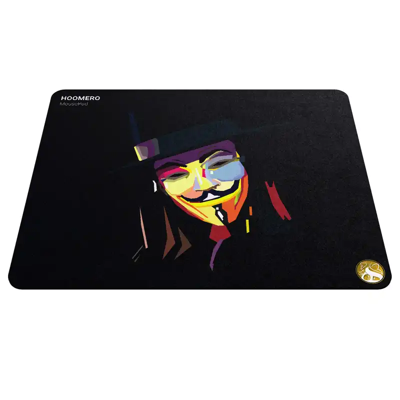 ماوس پد هومرو مدل anonymous dark مدل A1057
