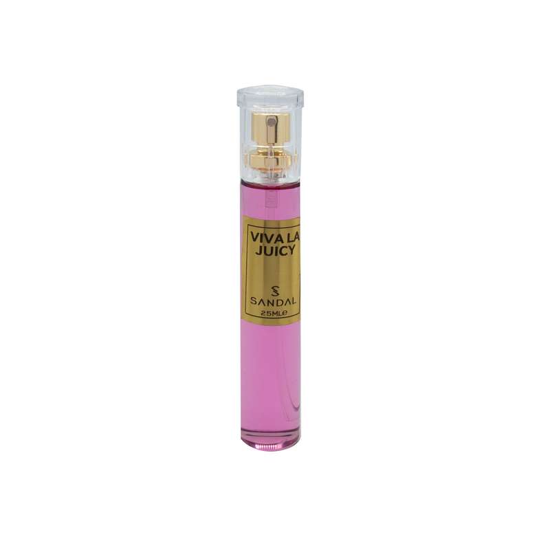 عطر جیبی زنانه صندل مدل VIVALA JUICY حجم 25 میلی لیتر