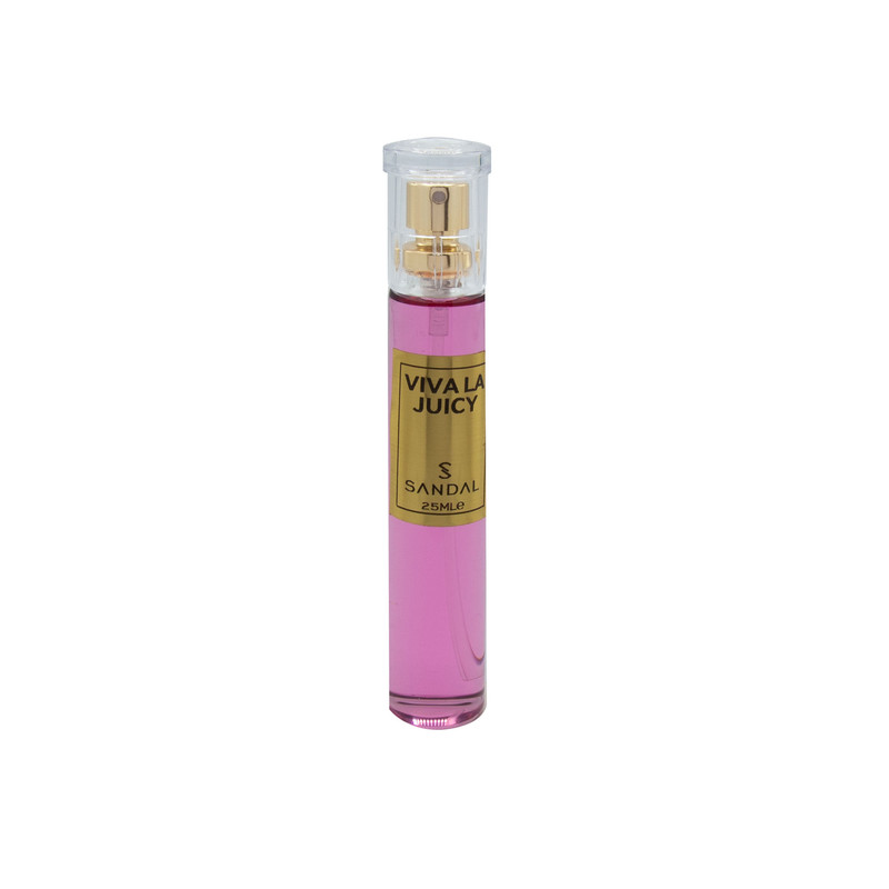 عطر جیبی زنانه صندل مدل VIVALA JUICY حجم 25 میلی لیتر