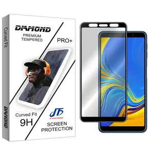 محافظ صفحه نمایش سرامیکی جی اف مدل Diamond glass مناسب برای گوشی موبایل سامسونگ J4 plus/ J6 plus/ A6 plus/ A750/ A7 218