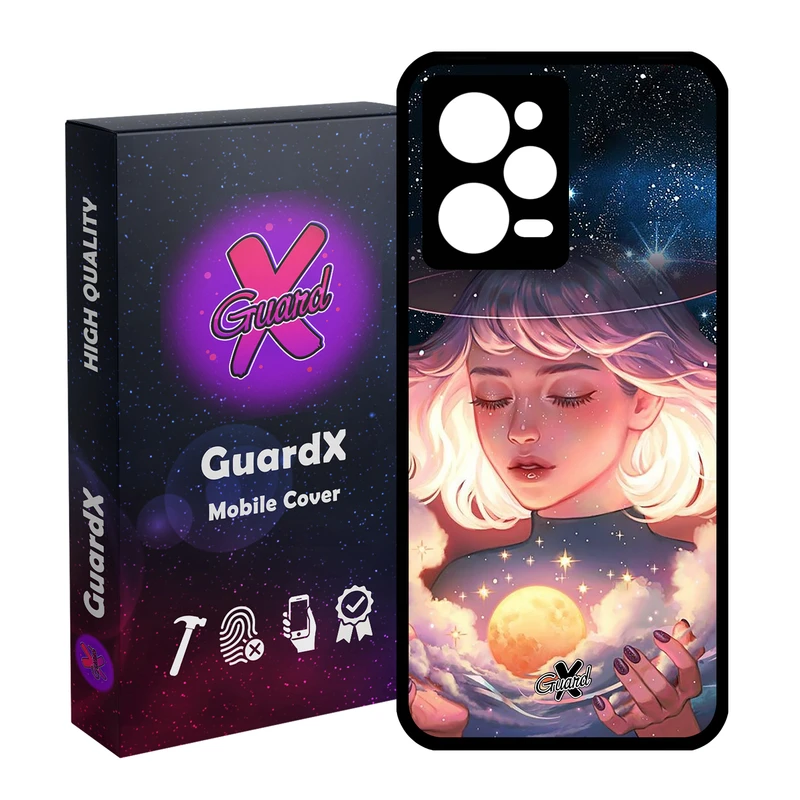 کاور گارد ایکس طرح Girl مدل Glass10059 مناسب برای گوشی موبایل شیائومی Redmi Note 12 Pro 5G/Poco X5 Pro 5G/Note 12 Pro Pro speed