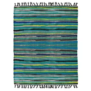 گلیم مدل ALBERATA سایز 120×70 سانتی متر رنگ سبز