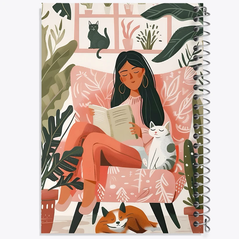 دفتر نقاشی 50 برگ خندالو طرح دخترانه کد F7382