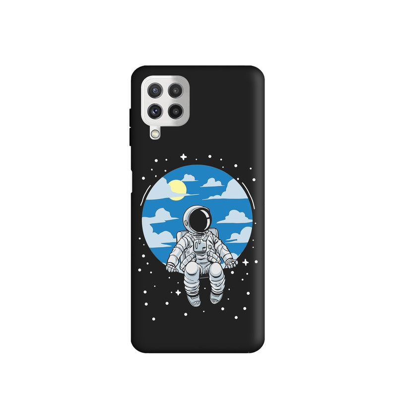 کاور طرح فضانورد کد FF378 مناسب برای گوشی موبایل سامسونگ Galaxy A22 4G