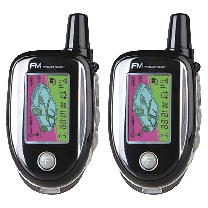 دزدگیر خودرو زنوتیک مدل پی ال سی کد ریموت PLC Car Alarm Xenotic FM-A18