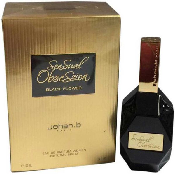 ادوپرفیوم زنانه یوهان بی مدل Sensual Obsession Black Flower ادوپرفیوم زنانه یوهان بی مدل Sensual Obsession Black Flower