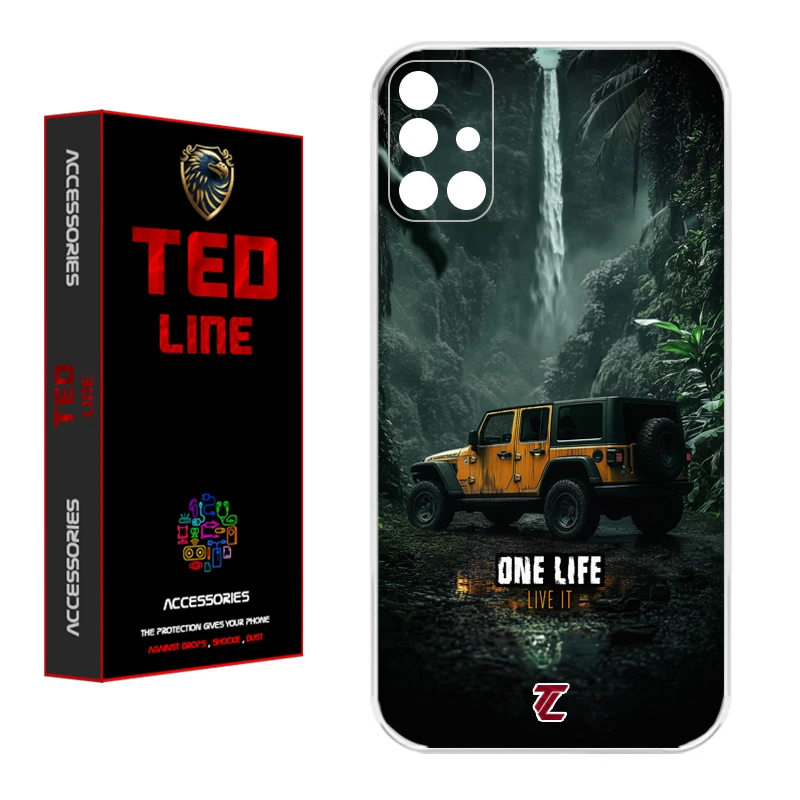 کاور تد لاین طرح ماشین آفرود کد 1119 مناسب برای گوشی موبایل سامسونگ Galaxy A71