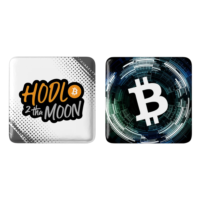 مگنت خندالو طرح ارز دیجیتال بیت کوین Bitcoin کد 1087010872 مجموعه 2 عددی
