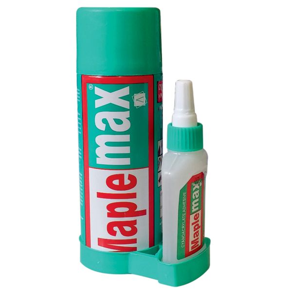 چسب 123 مپل مکس مدل MDF KIT GREEN حجم 400 میلی لیتر چسب 123 مپل مکس مدل MDF KIT GREEN حجم 400 میلی لیتر