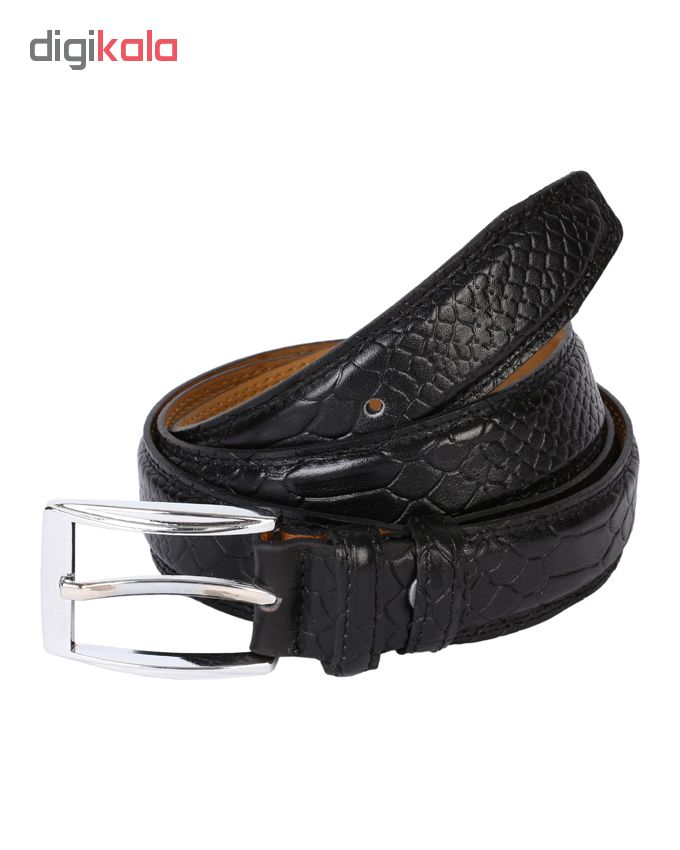 کمربند مردانه رویال چرم کد M41-Black