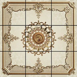 تایل سقفی مدل AY014 سایز 60*60 مجموعه 9 عددی