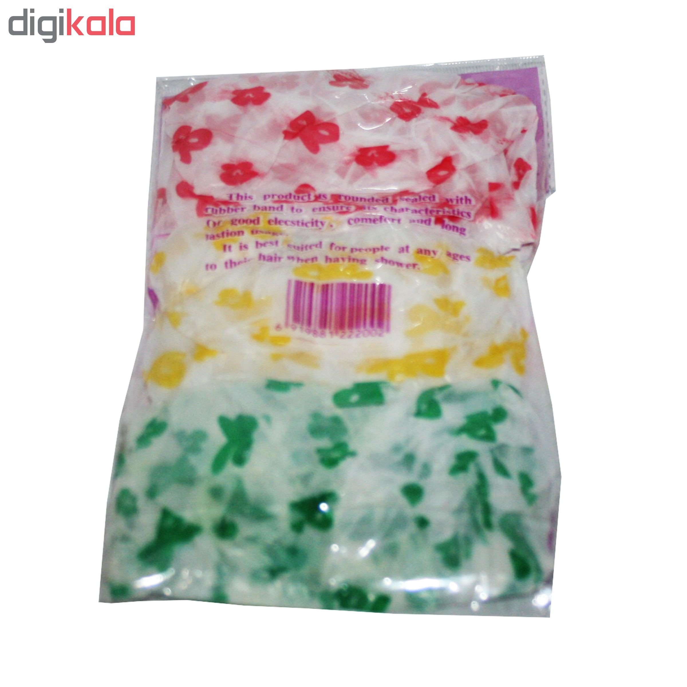 کلاه رنگ یکبار مصرف بسته 3 عددی