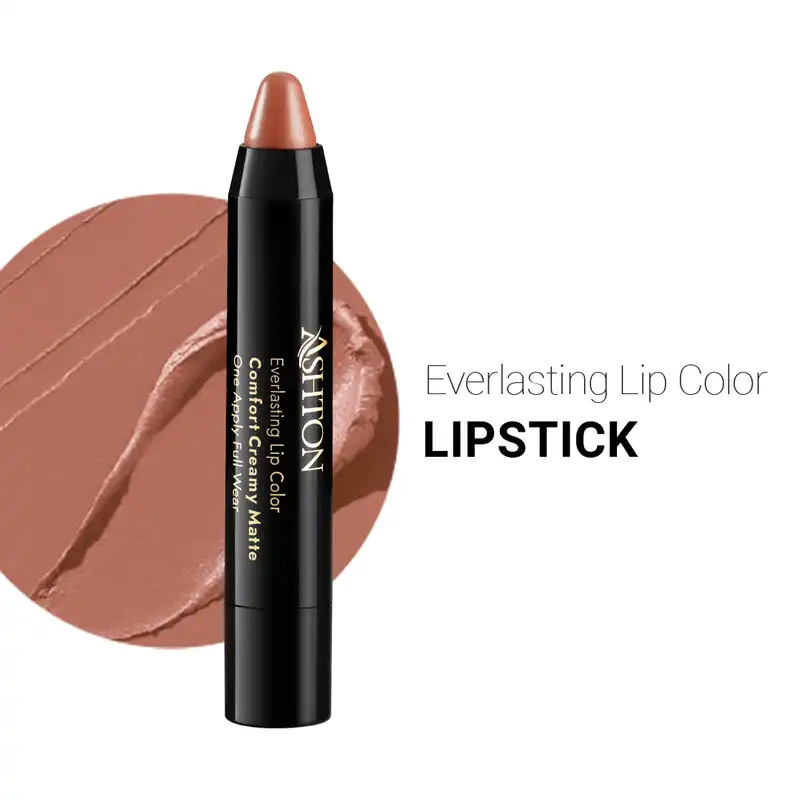 رژ لب مدادی اشتون مدل مات مخملی شماره CM09