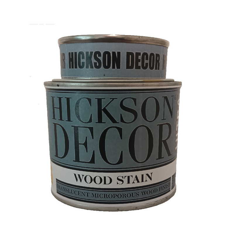 روغن گیاهی چوب دو جزیی آبی هیکسون دکور مدل 2C.BU حجم 300 میلی لیتر