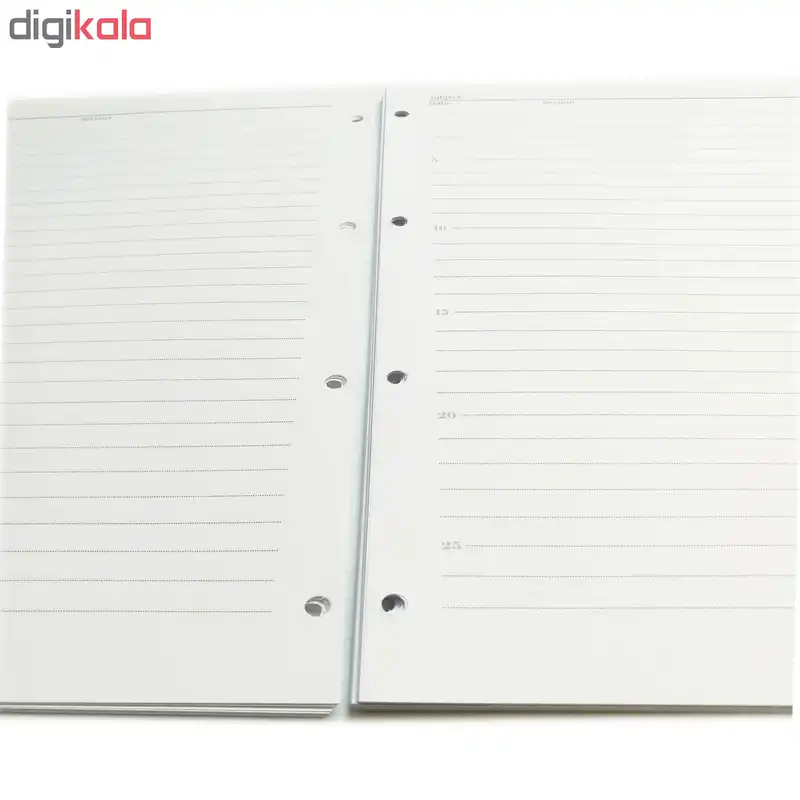 کاغذ کلاسور 4 حلقه ایران بسته 100 عددی کد 102