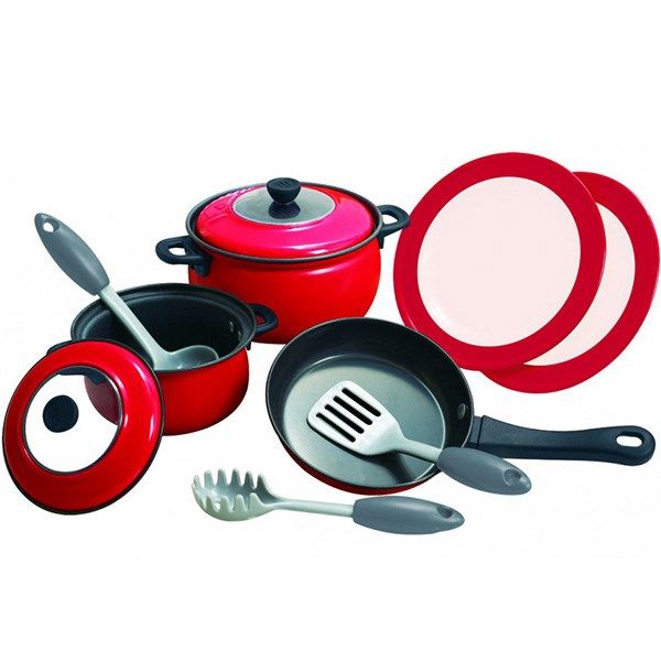 ست اسباب بازی پلی گو مدل Metal Cookware 6950 ست اسباب بازی پلی گو مدل Metal Cookware 6950