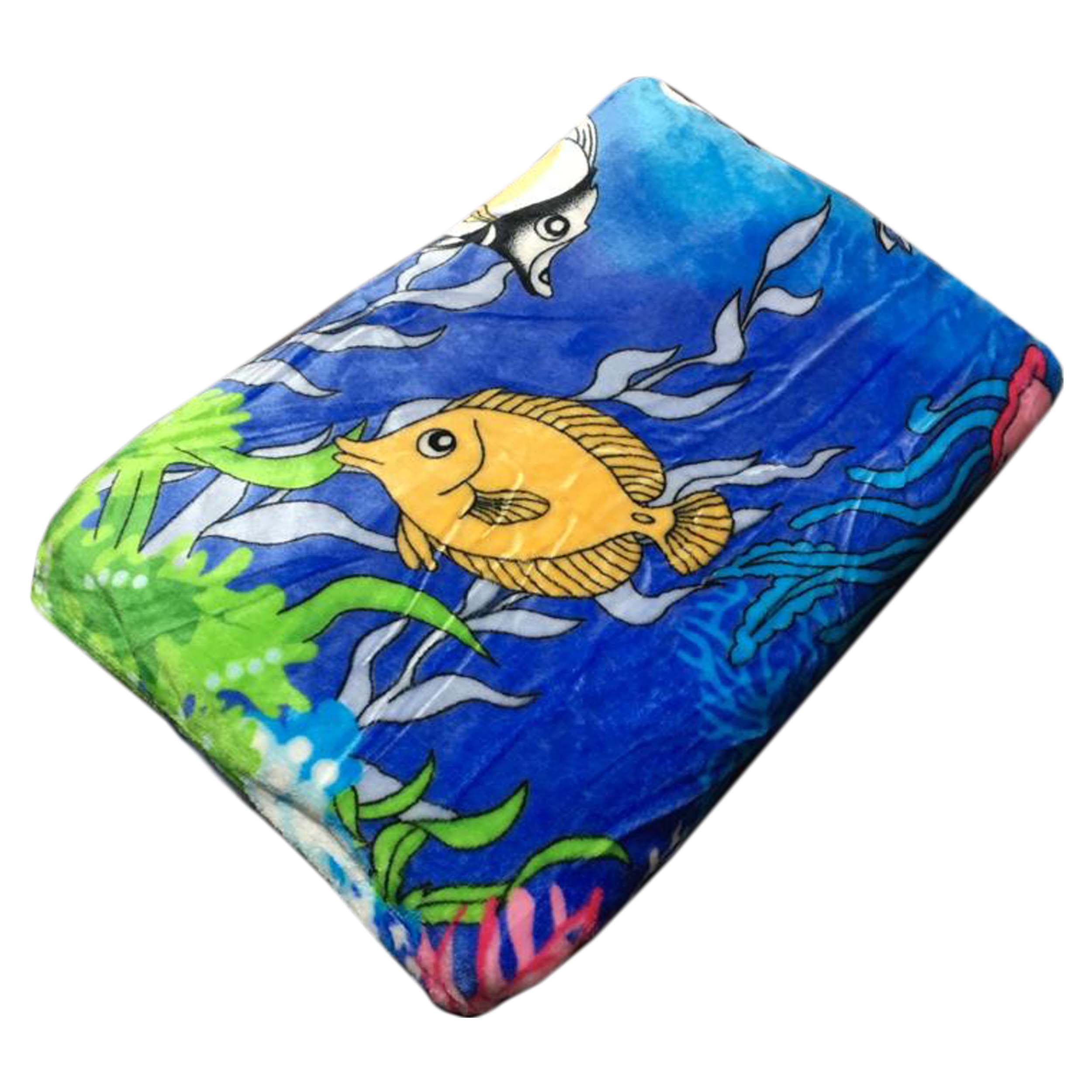 پتو مسافرتی مدل آکواریوم سایز 160 × 220 سانتی متر