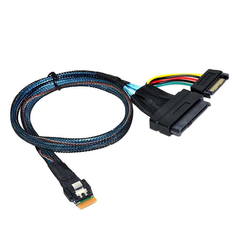 کابل تبدیل SFF-8654 4i به SFF-8639 U.2 NVMe / SATA اسمارطور مدل SM65