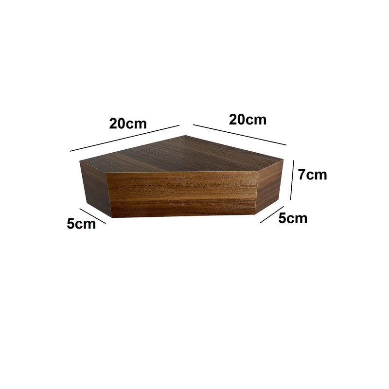 شلف دیواری سایا کابینت مدل کنج ضد آب کد S74 شلف دیواری سایا کابینت مدل کنج ضد آب کد S74