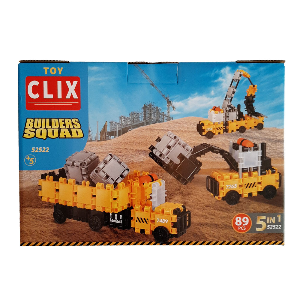 ساختنی کلیکس مدل ماشین سنگین کد 89