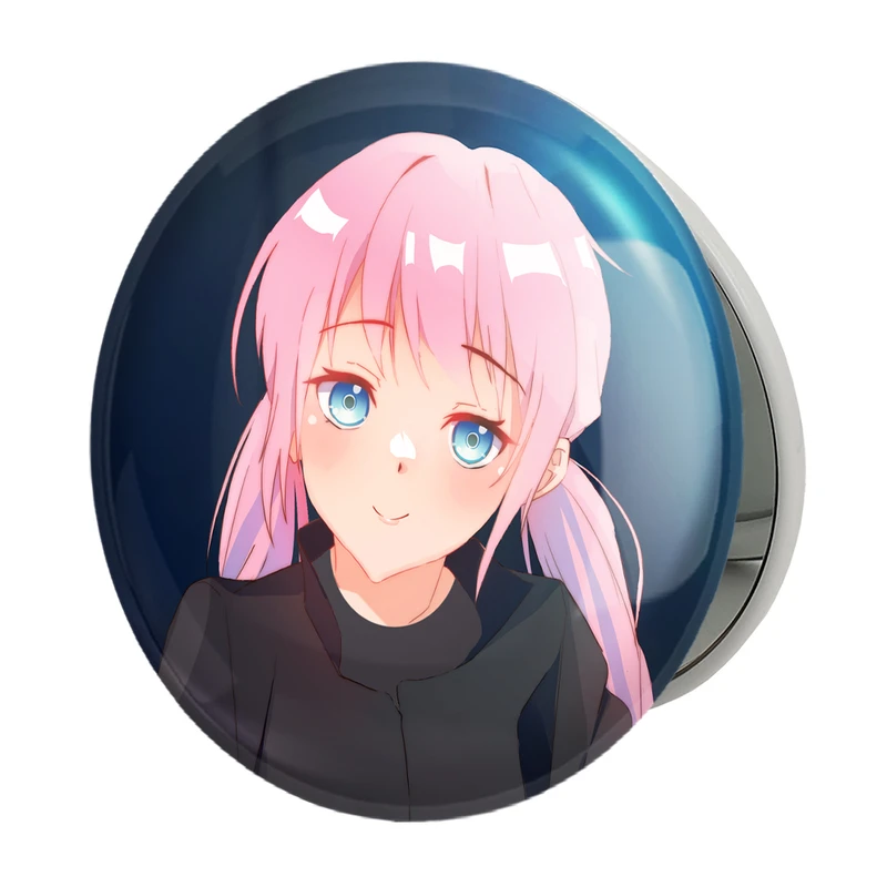 آینه جیبی خندالو طرح شیکیموری سان انیمه شیکیموری مدل تاشو کد 15886 