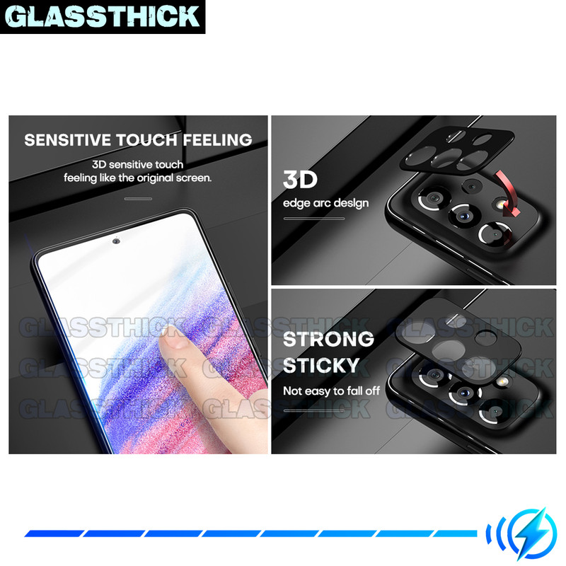 محافظ لنز دوربین گلستیک مدل 3D-GL مناسب برای گوشی موبایل سامسونگ Galaxy A32 4G