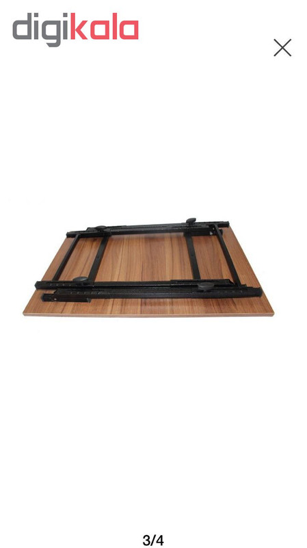 میز تحریر و لپ تاپ تاشو دو تکه سایز بزرگ مدل Goo28