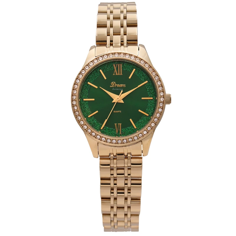 ساعت مچی عقربه ای زنانه دریم مدل D2608GL-03 کد WL-76