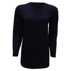 بلوز زنانه مدل رعد کد tm-1575 رنگ سرمه ای