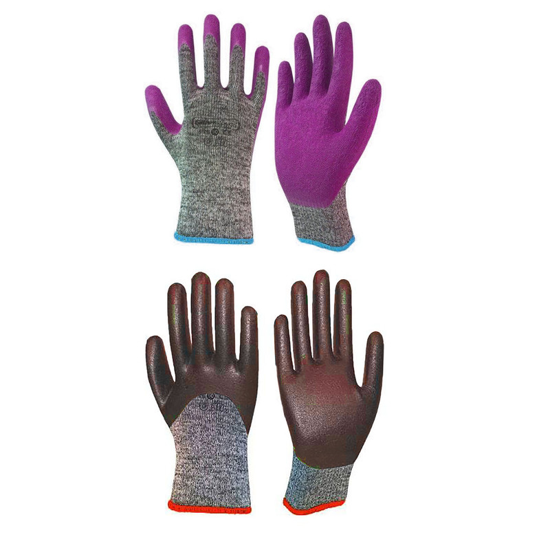 دستکش ایمنی دستکش گیلان مدل حرفه ای NL  مجموعه 2 عددی