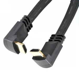 کابل HDMI مدل 90 درجه تخت طول0.3 متر