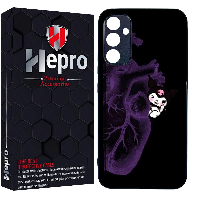 کاور هپرو طرح کرومی کد TPU-934 مناسب برای گوشی موبایل سامسونگ Galaxy A15