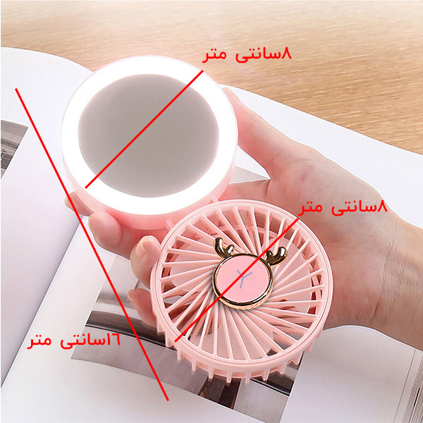 پنکه گردنی مدل رینگ لایت پنکه گردنی مدل رینگ لایت