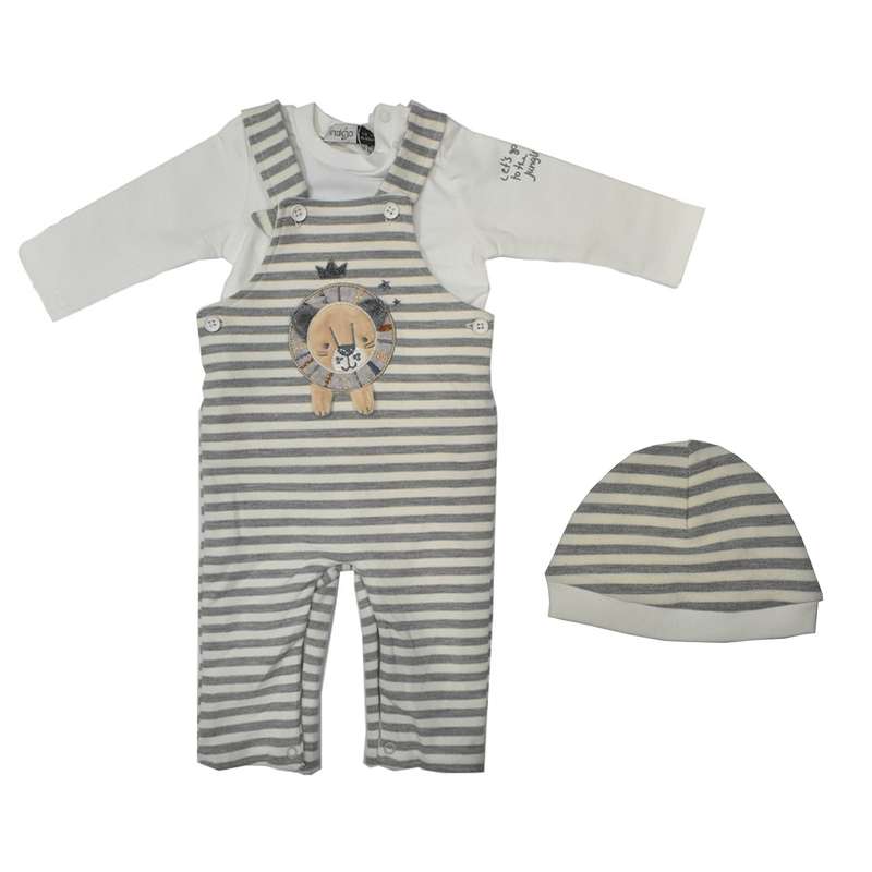 ست 3 تکه لباس نوزادی ایندیگو کد 29883